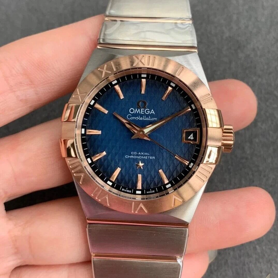 Omega Constellation 123.20.38.21.03.001 VS Factory 1:1 Best Edition Replica Watch Titanium Case